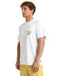 The Billabong Mens Troppo Pocket T-Shirt in White