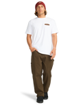 The Billabong Mens Runner Up T-Shirt in White
