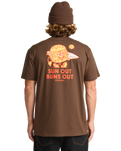 The Billabong Mens Gimmicks T-Shirt in Dark Cedar