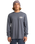 The Billabong Mens Diamond Vision Long Sleeve T-Shirt in Ombre Blue
