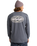The Billabong Mens Diamond Vision Long Sleeve T-Shirt in Ombre Blue