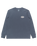 The Billabong Mens Diamond Vision Long Sleeve T-Shirt in Ombre Blue