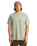 The Billabong Mens Arch Wave Wash T-Shirt in Grey Green