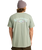 The Billabong Mens Arch Wave Wash T-Shirt in Grey Green
