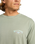The Billabong Mens Arch Wave Wash T-Shirt in Grey Green