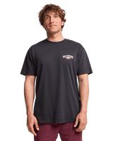 The Billabong Mens Arch T-Shirt in Dark Navy