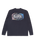 The Billabong Mens The Bay Long Sleeve T-Shirt in Dark Navy