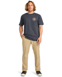 The Billabong Mens Adventure Division Rockies T-Shirt in Dark Navy