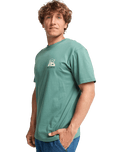 The Billabong Mens Adventure Division Totem T-Shirt in Sagebrush
