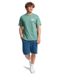The Billabong Mens Adventure Division Totem T-Shirt in Sagebrush