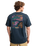 The Billabong Mens Adventure Division Scribbly T-Shirt in Navy