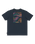 The Billabong Mens Adventure Division Scribbly T-Shirt in Navy