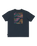 The Billabong Mens Adventure Division Scribbly T-Shirt in Navy