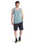 The Billabong Mens Crayon Wave Vest in Washed Blue