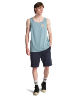 The Billabong Mens Crayon Wave Vest in Washed Blue