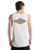 The Billabong Mens Crayon Wave Vest in White