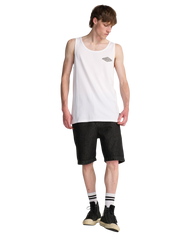 The Billabong Mens Crayon Wave Vest in White
