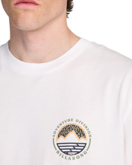 The Billabong Mens Adventure Division Rockies T-Shirt in White