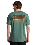 The Billabong Mens Adventure Division Range T‑Shirt in Sea Green