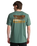 The Billabong Mens Adventure Division Range T‑Shirt in Sea Green