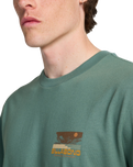 The Billabong Mens Adventure Division Range T‑Shirt in Sea Green