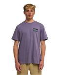 The Billabong Mens Adventure Division Range T-Shirt in Lavender