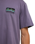 The Billabong Mens Adventure Division Range T-Shirt in Lavender