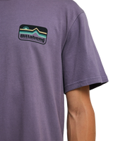 The Billabong Mens Adventure Division Range T-Shirt in Lavender