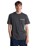 Food Court T-Shirt in Ombre Blue