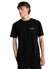 The Billabong Mens Orbit Arch T-Shirt in Black