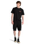 The Billabong Mens Orbit Arch T-Shirt in Black