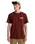 The Billabong Mens Orbit Arch T-Shirt in Burnt Red