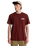 The Billabong Mens Orbit Arch T-Shirt in Burnt Red