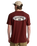 The Billabong Mens Orbit Arch T-Shirt in Burnt Red
