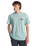The Billabong Mens Diamond Vision T-Shirt in Dusty Blue