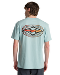 The Billabong Mens Diamond Vision T-Shirt in Dusty Blue
