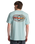 The Billabong Mens Diamond Vision T-Shirt in Dusty Blue