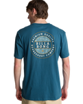 The Billabong Mens Rotor T-Shirt in Real Teal