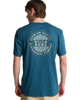 The Billabong Mens Rotor T-Shirt in Real Teal