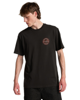 The Billabong Mens Rotor T-Shirt in Washed Black