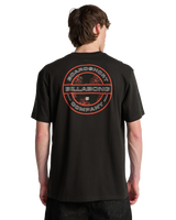 The Billabong Mens Rotor T-Shirt in Washed Black