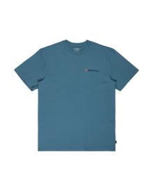 The Billabong Mens Making Tracks T-Shirt in Vintage Blue