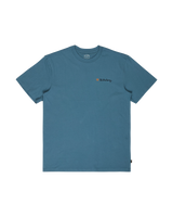 The Billabong Mens Making Tracks T-Shirt in Vintage Blue