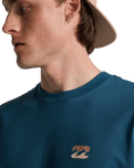 Icon Wave T-Shirt in Real Teal