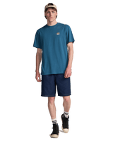 Icon Wave T-Shirt in Real Teal