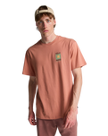 The Billabong Mens Good Times T-Shirt in Dusty Rose