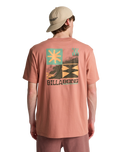 The Billabong Mens Good Times T-Shirt in Dusty Rose