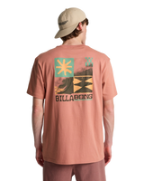 The Billabong Mens Good Times T-Shirt in Dusty Rose