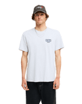 The Billabong Mens Re Issue T-Shirt in Light Grey Heather