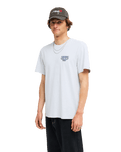 The Billabong Mens Re Issue T-Shirt in Light Grey Heather